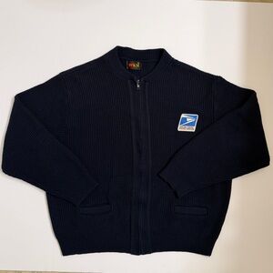 USPS uniform full zip Cardigan size XL
